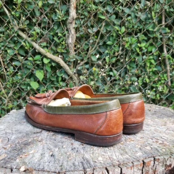 Sz 13 Cole Haan Men Brown Kiltie Loafer Moc Toe main image 9